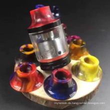 Bunte E-Zigaretten Resin Drip Tip Epoxidharz Coilart Magier Rta Drip Tipps 510 Drip Tipps